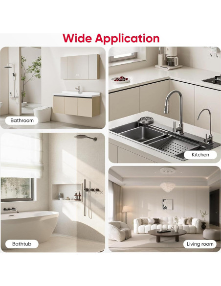 Moldura Flexible de Esquina Redonda Zehiels 198 cm Silicona Blanca