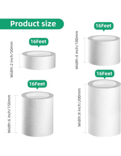 Cinta Butílica KAIYUER 5cm x 5m para Reparación Impermeable 2