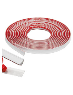 Tira de Sellador Flexible NeatiEase 1.27cm x 5m Autoadhesiva Blanca