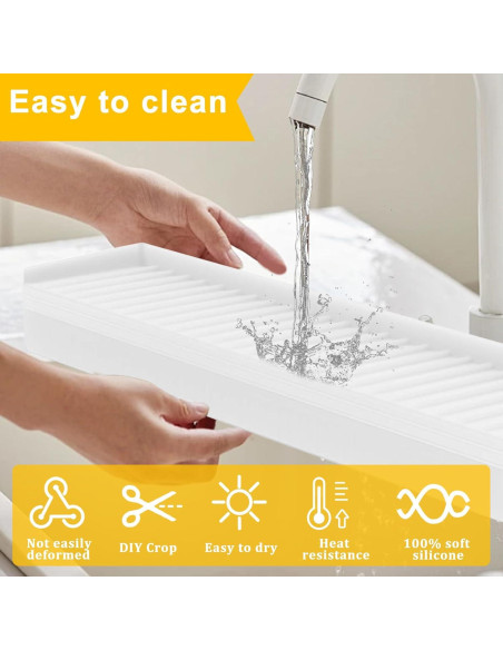 Protector de Borde de Silicona Kitlers 50cm Transparente