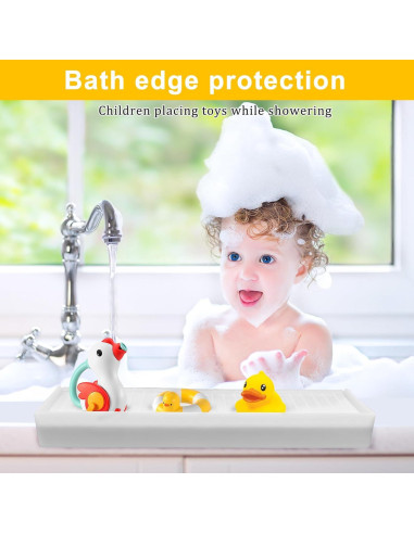 Protector de Borde de Silicona Kitlers 50cm Transparente