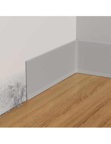 Moldura de Zócalo Autoadhesiva Frantie 6.1m Vinilo Flexible