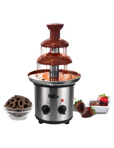 Fuente de Chocolate Total Chef 3 Niveles Acero Inoxidable 0.68 kg