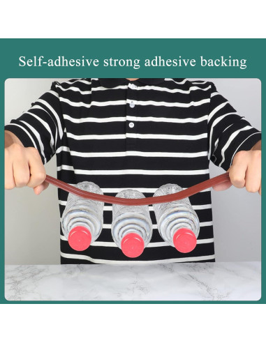 Moldura de esquina autoadhesiva Yefanxi 3m Gris 2cm