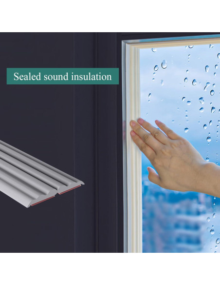 Moldura de esquina autoadhesiva Yefanxi 3m Gris 2cm