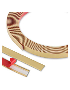 Moldura Flexible Autoadhesiva Gaahing 5m x 1cm Oro Mate