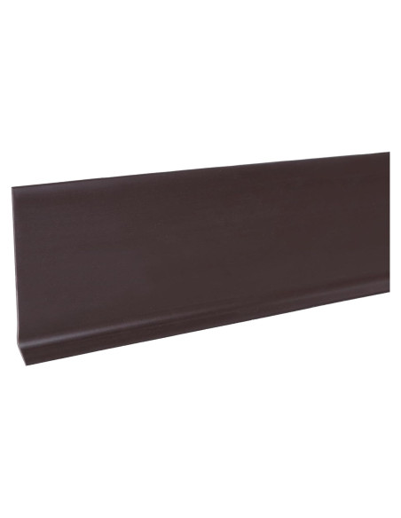 Base de Pared de Vinilo M-D 4" x 18.29 m Marrón Flexible