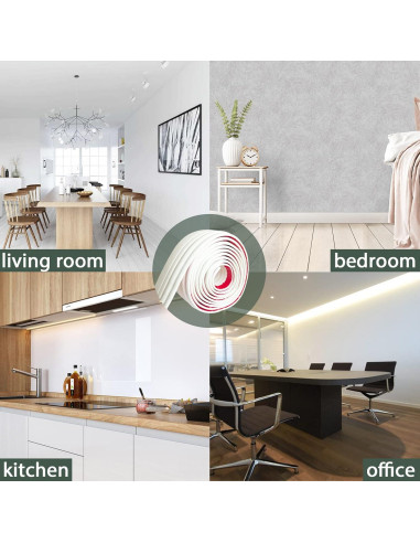 Moldura de Base Autoadhesiva Gaahing 5m x 10cm Impermeable