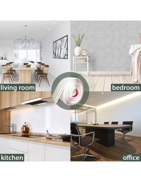 Moldura de Base Autoadhesiva Gaahing 5m x 10cm Impermeable