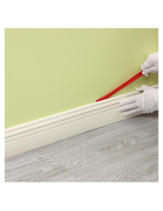 Moldura de Base Autoadhesiva Peelsticktrim 3m x 10cm Beige