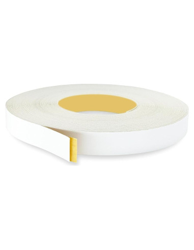 Cinta Biselada Autoadhesiva PVC Blanco 19 mm x 7.62 m para Muebles