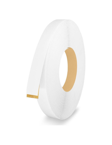 Banda de Borde de PVC Blanca Autoadhesiva 1.9 cm x 7.62 m