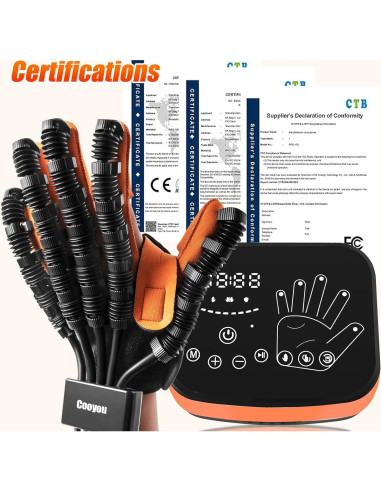 Guantes Robóticos de Rehabilitación Cooyou Mano Izquierda