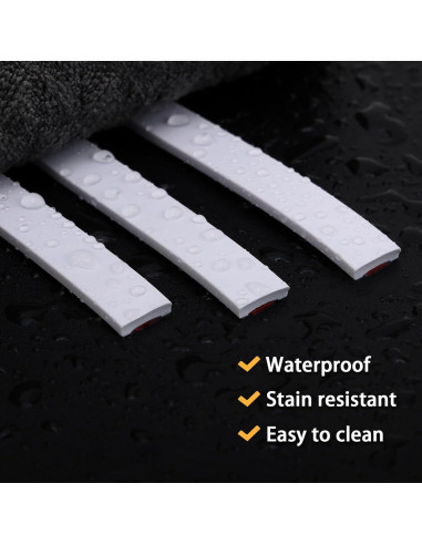 Moldura autoadhesiva Soengsau 3.05m PVC blanco para azulejos