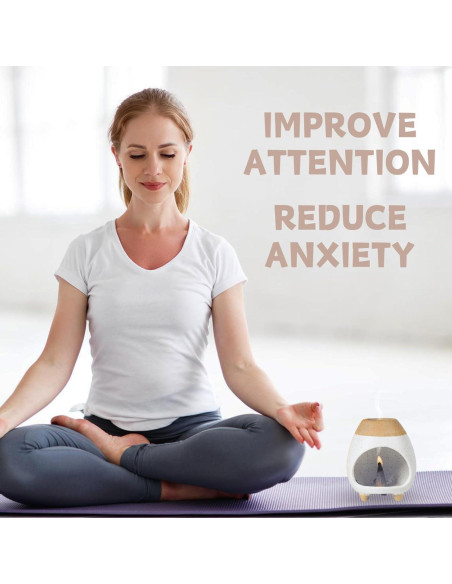 Soporte para Palo Santo Cerámica Hecho a Mano 9.4x8.4 cm