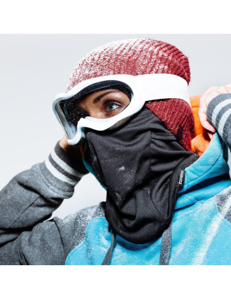 Balaclava KOOYU Unisex A Prueba de Viento y Polvo Negra
