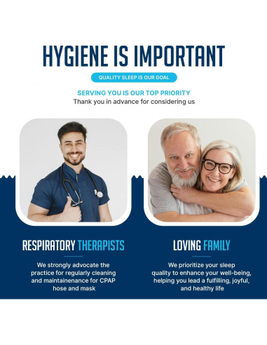 Kit de Limpieza CPAP Shaoxing - Manguera 2.13m y Cepillo