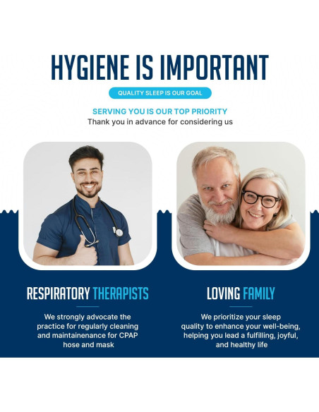 Kit de Limpieza CPAP Shaoxing - Manguera 2.13m y Cepillo