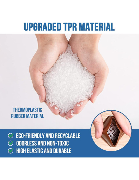 20 Protectores de Suelo para Patas de Sillas MOYOHIM Negros