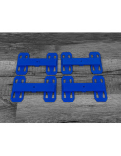 Separadores de Pista Hot Wheels - Paquete de 4 - 2 Carriles 2