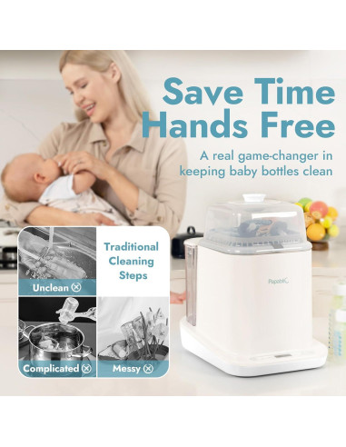 Lavadora y Esterilizador de Biberones Papablic Pro 4 en 1