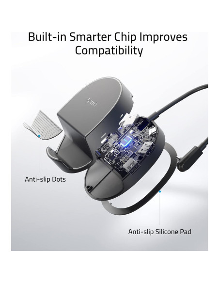 Base Mini Syntech 6-en-1 para Steam Deck y ROG Ally