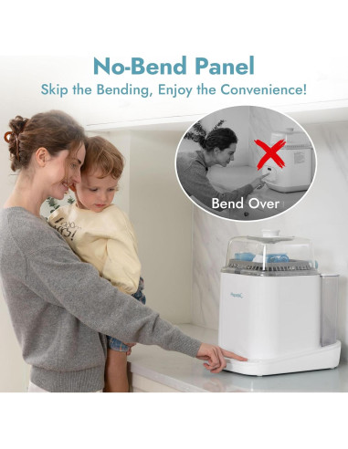 Lavadora y Esterilizador de Biberones Papablic Pro 4 en 1