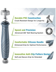 Cuerda de Salto Sin Cable BURNCALO con Peso - Fitness y Ejercicio 2