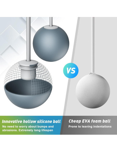 Cuerda de Salto Sin Cable BURNCALO con Peso - Fitness y Ejercicio