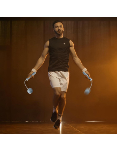 Cuerda de Salto Sin Cable BURNCALO con Peso - Fitness y Ejercicio