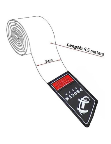 Vendajes de Mano de Boxeo ProGym Gear 4.5m Elásticos Negros