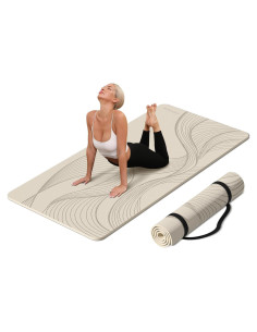 Alfombrilla de Yoga PAIDU Grande 182.88x91.44 cm Antideslizante