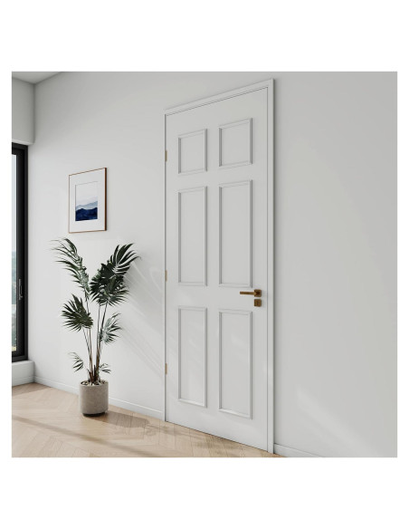 Kit de Molduras Autoadhesivas para Puertas Colingmill 24 Piezas