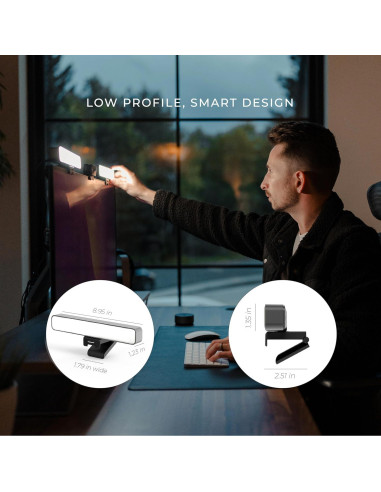 Iluminación Doble HumanCentric para Videoconferencias LED