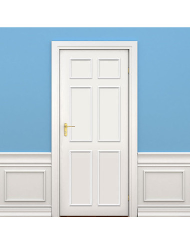 Kit de Molduras Autoadhesivas para Puertas Colingmill 24 Piezas