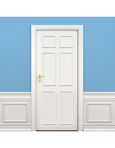 Kit de Molduras Autoadhesivas para Puertas Colingmill 24 Piezas