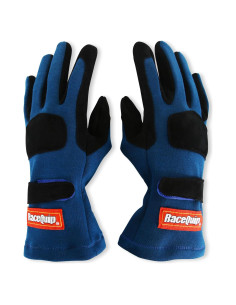 Guantes de Conducción RaceQuip Serie 355 SFI 3.3/5 Azul Pequeño