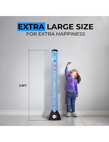 Lámpara de Piso Brewish 4FT LED Sensorial Acuario Falso