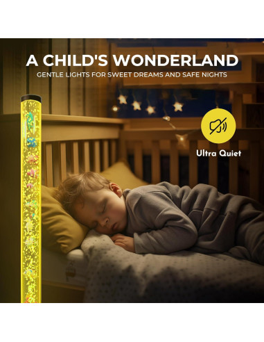 Lámpara de Piso Brewish 4FT LED Sensorial Acuario Falso