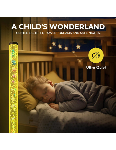 Lámpara de Piso Brewish 4FT LED Sensorial Acuario Falso