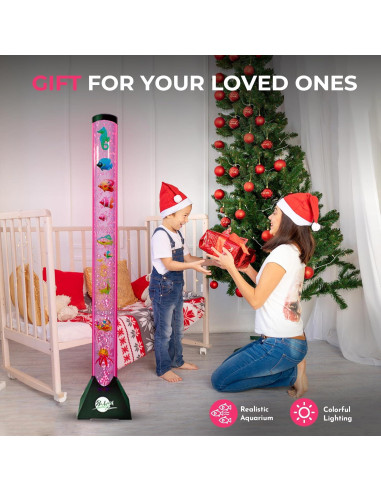 Lámpara de Piso Brewish 4FT LED Sensorial Acuario Falso