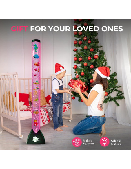 Lámpara de Piso Brewish 4FT LED Sensorial Acuario Falso