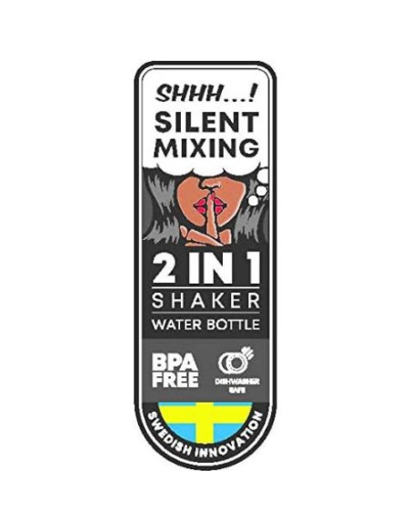 Botella Mezcladora Smartshake Original 590 ml Azul Neón