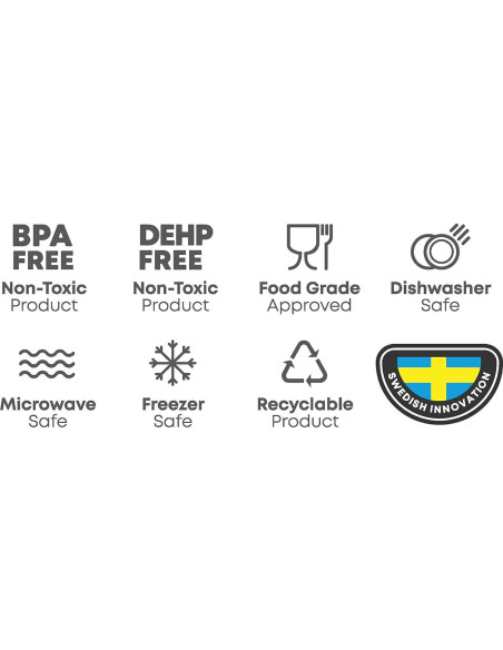 Botella Mezcladora Smartshake Original 590 ml Azul Neón