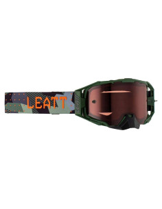 Gafas Leatt Goggle Velocity 6.5 Adulto Verde Lente Rosa