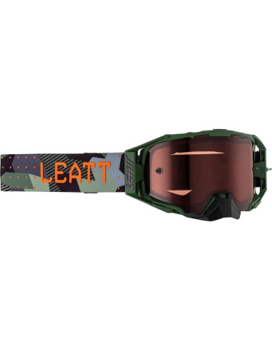 Gafas Leatt Goggle Velocity 6.5 Adulto Verde Lente Rosa