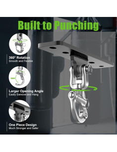 Soporte para Saco de Boxeo Eapele - Resistente y Ajustable 2