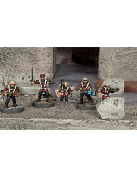 Campos de Muerte Bulldogs 24 Figuras Plástico 28mm