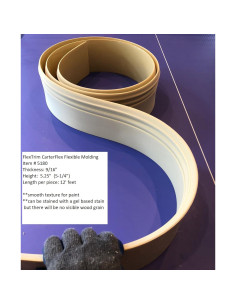 Moldura Flexible Poliuretano Flex Trim 3.66m 14.29mm Grosor 2