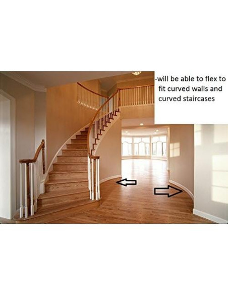 Moldura Flexible Poliuretano Flex Trim 3.66m 14.29mm Grosor